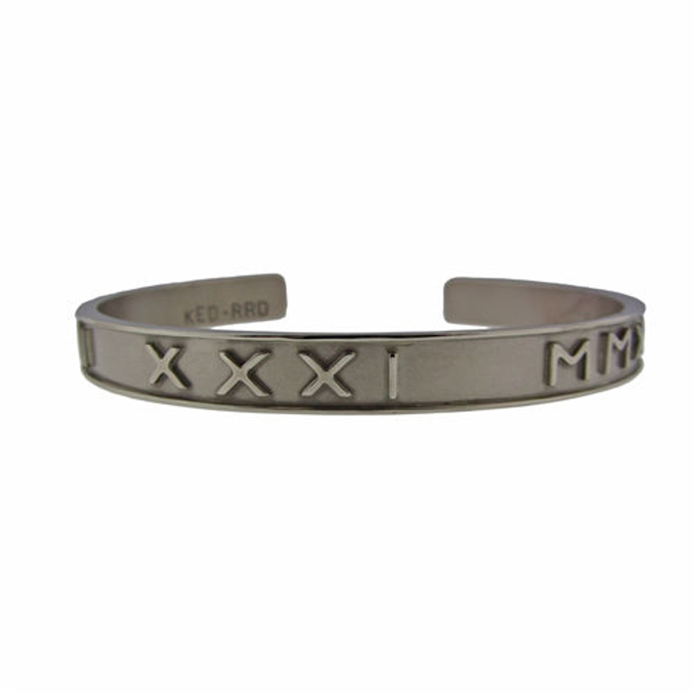 Picture of Rimmed Wide 14k Gold Cuff Bracelet
