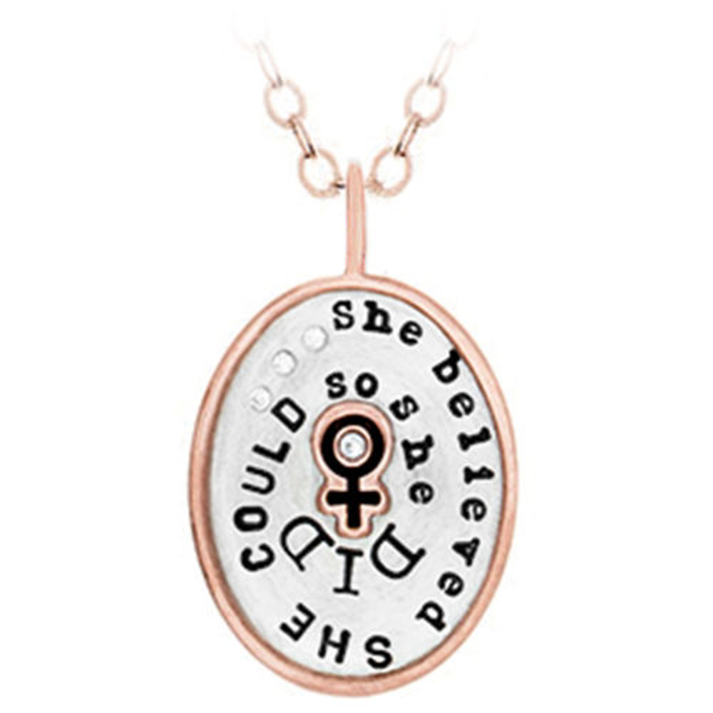 Picture of She Believed She Could Pendant