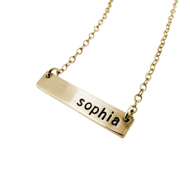 personalized gold name necklace for mom mothers day gift