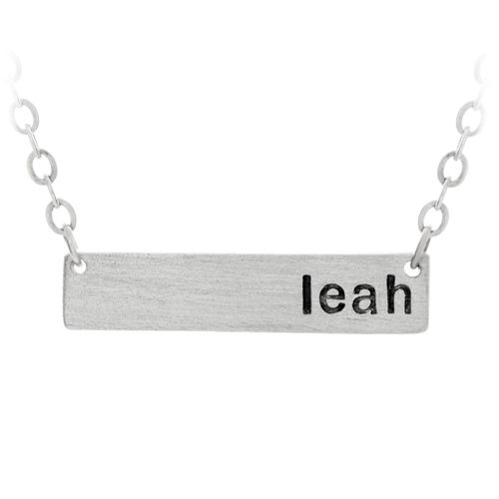 Picture of Sterling Silver Nameplate Necklace