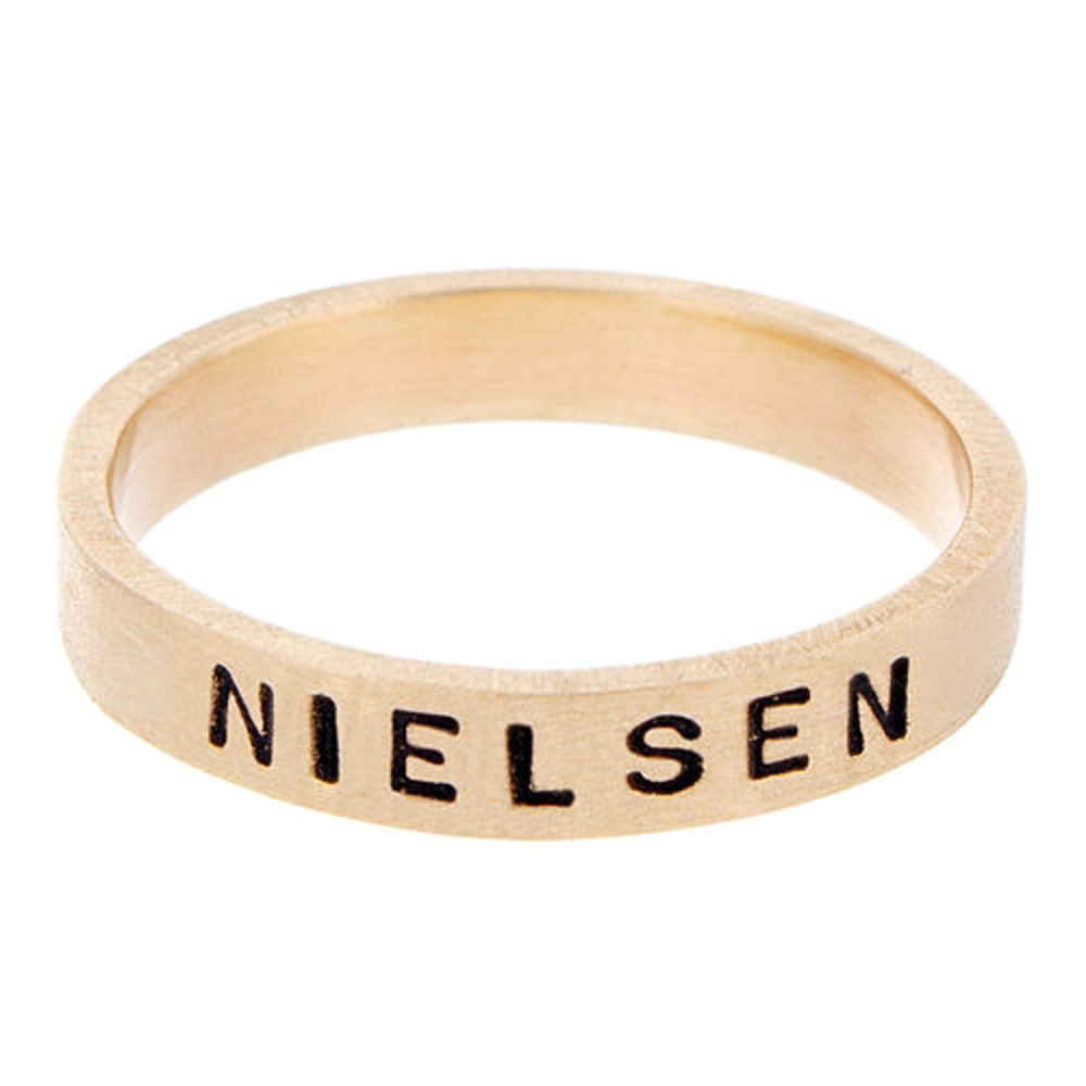 Picture of Personalized Custom Name Ring
