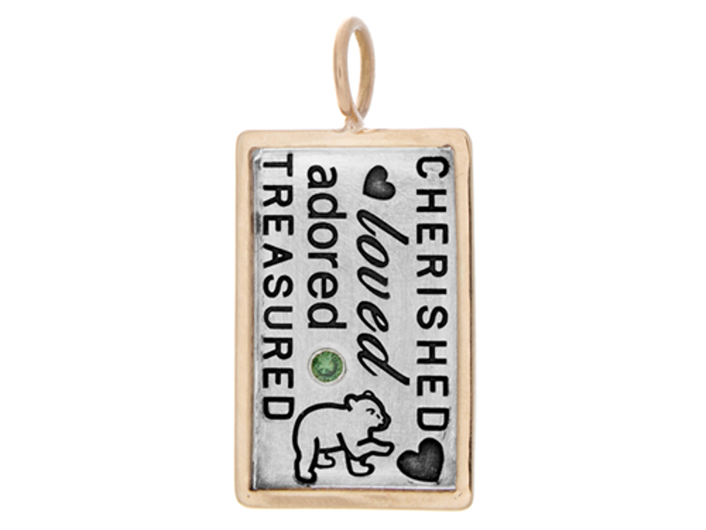 Picture of Cherished Baby Bear Cub Pendant