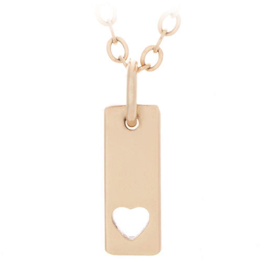 Picture of Heart Cutout Necklace