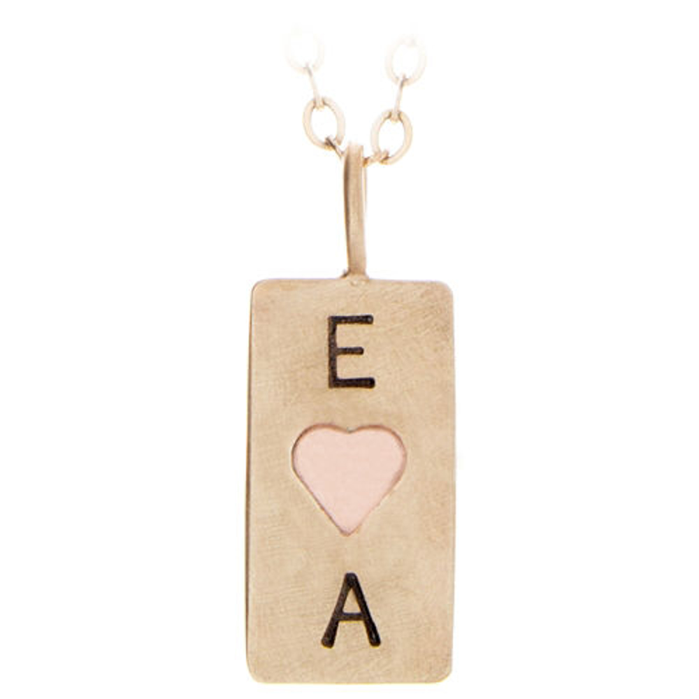 Picture of Gold Tag Necklace
