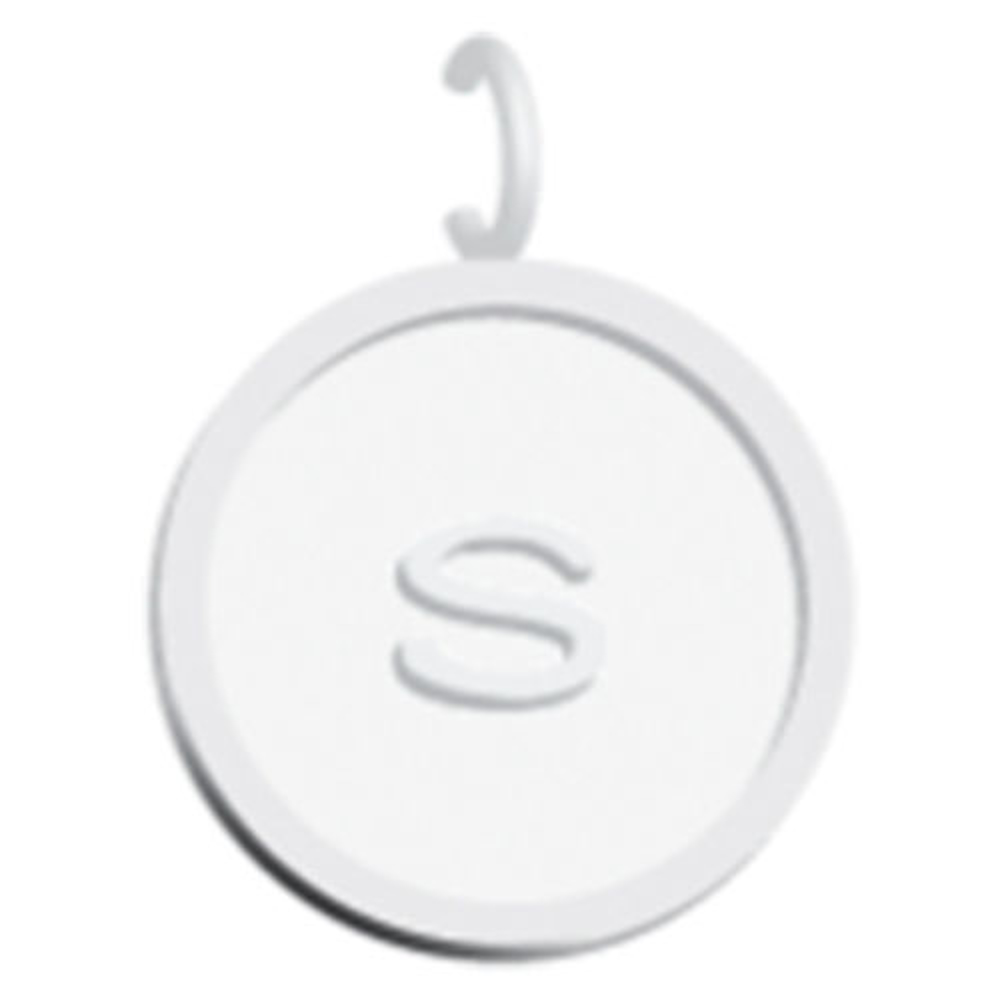 Picture of Raised Letter 3/4" Initial Charm