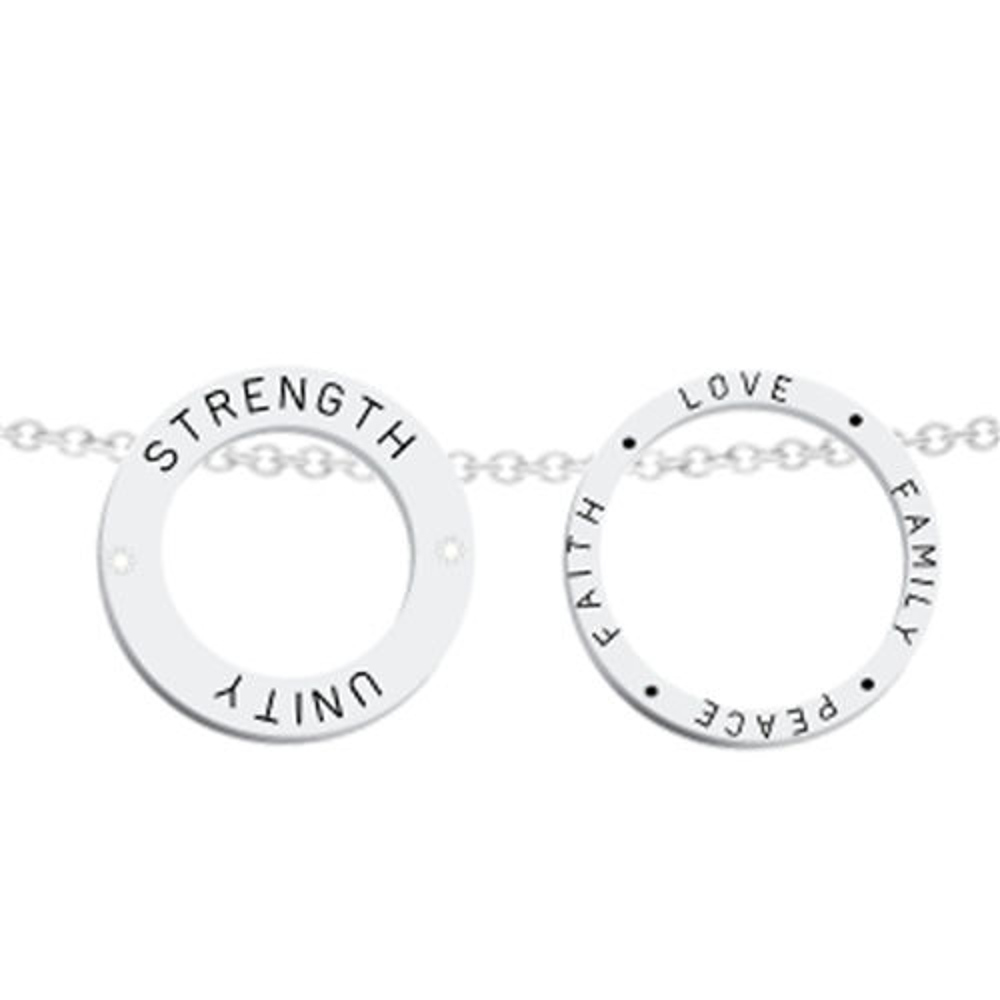Picture of Silver Washer Necklace