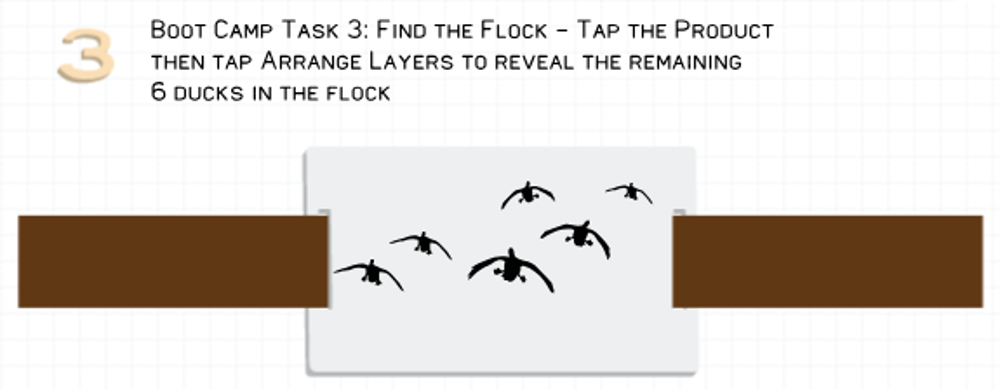 Picture of Task 3 - Rearrange items to view all characters